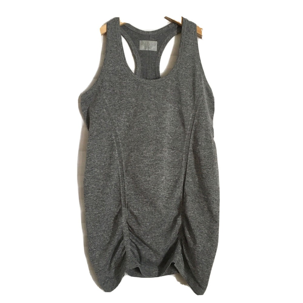 Athleta Women's Size S Heather Gray Athletic Workout Racerback‎ Tank Top